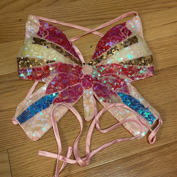 Butterfly sequins tank top - Picture 2 of 3